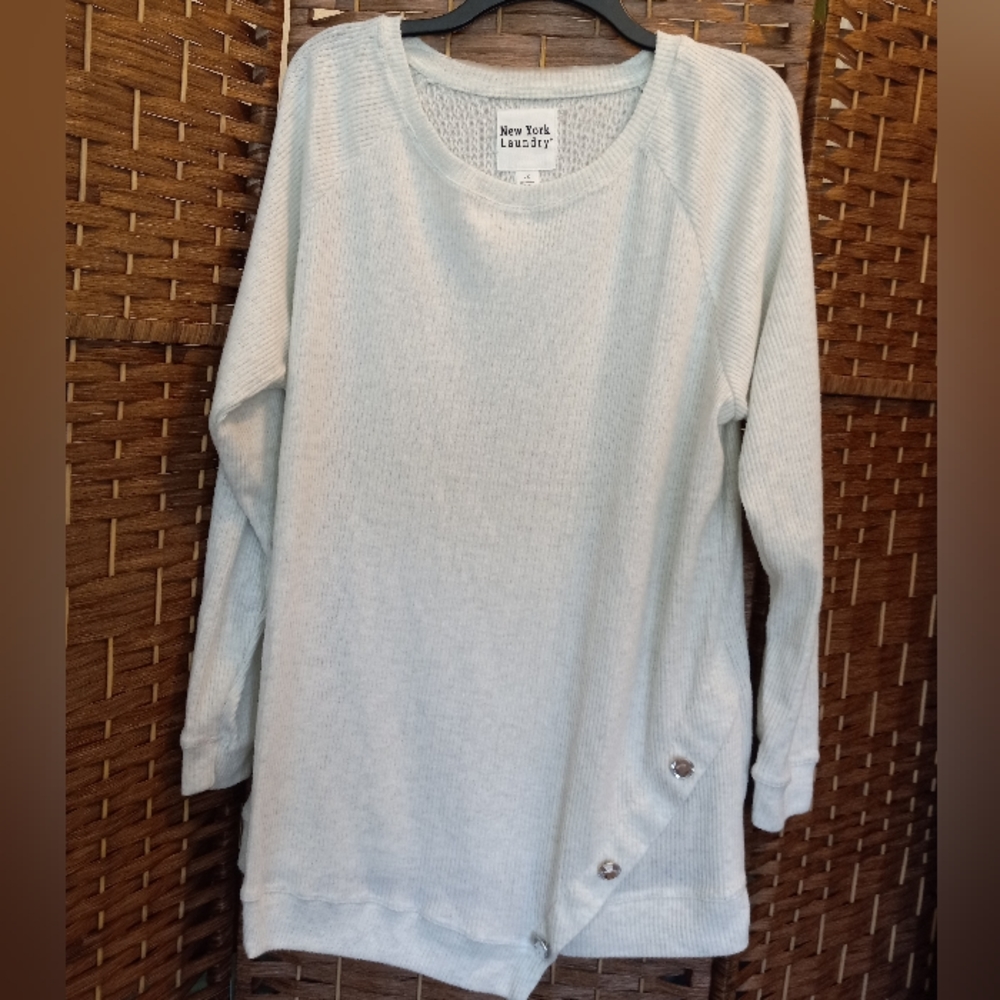 New York Laundry Embellished Sweater NWOT